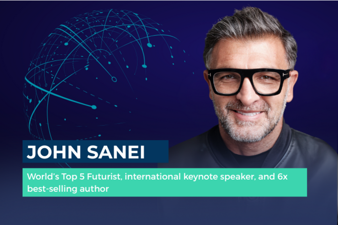 John Sanei top 5 futurist and international keynote speaker